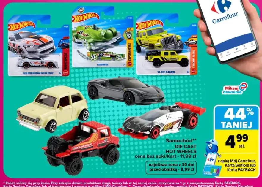 Samochód Die Cast Hot Wheels
