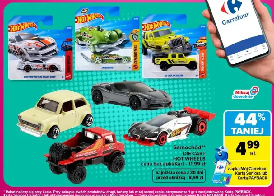 Samochód Die Cast Hot Wheels