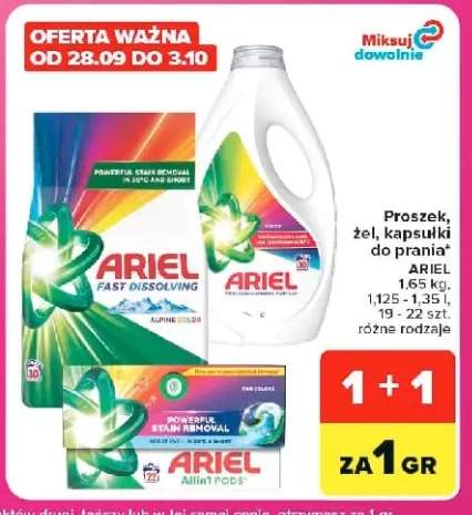 Żel do prania Ariel +2 warianty