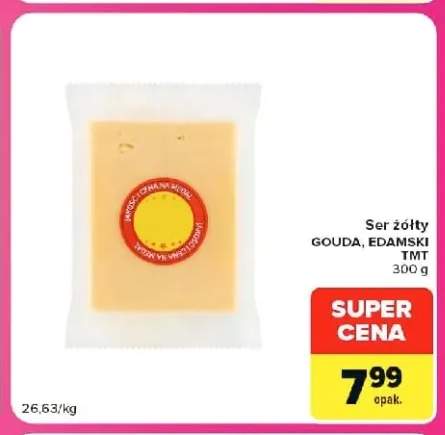 Ser żółty gouda TMT +1 wariant