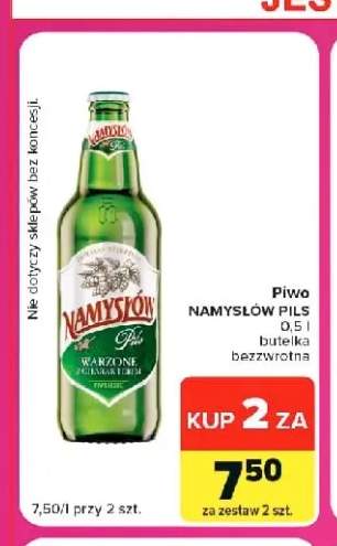 Piwo Namysłów Pils