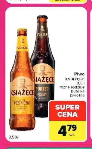 Piwo Książęce Złote Pszeniczne +1 wariant