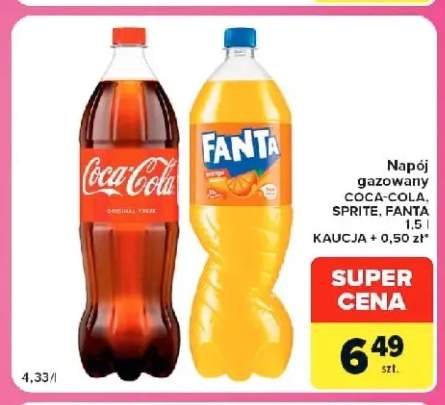 Napój gazowany Coca-Cola +2 warianty