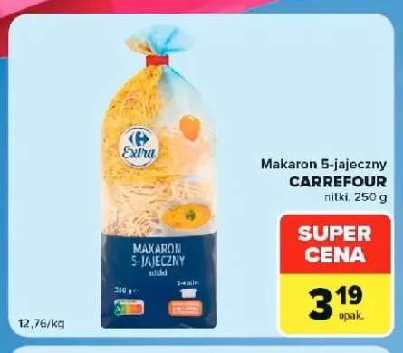 Makaron 5-jajeczny Carrefour nitki