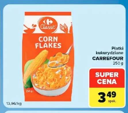 Płatki kukurydziane Carrefour