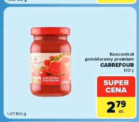 Koncentrat pomidorowy premium Carrefour