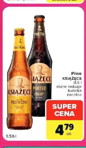 Piwo Książęce Porter +1 wariant