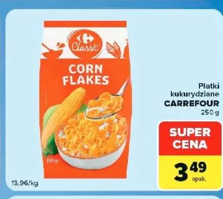 Płatki kukurydziane Carrefour
