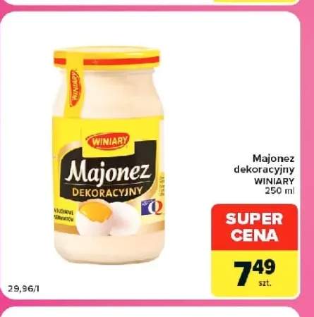 Majonez dekoracyjny Winiary