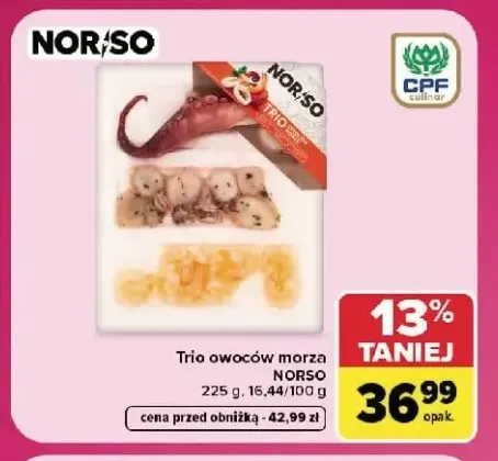 Trio owoców morza Norso