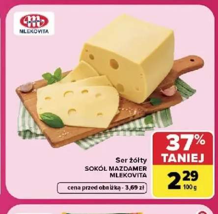 Ser żółty Sokół Mlekovita +1 wariant