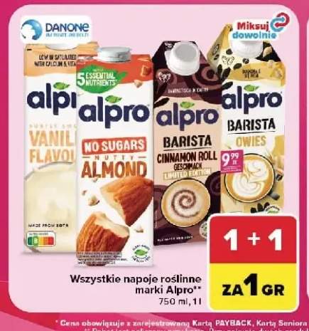 Napój owsiany Barista Alpro +4 warianty