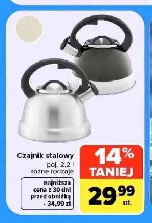 Czajnik stalowy 2,2 l