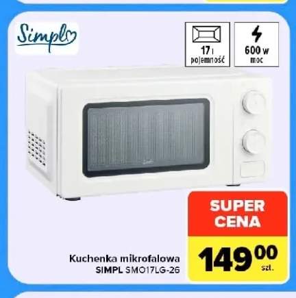 Kuchenka mikrofalowa Simpl SMO17LG-26