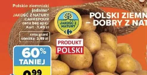 Ziemniaki jadalne polskie Jakość z Natury Carrefour