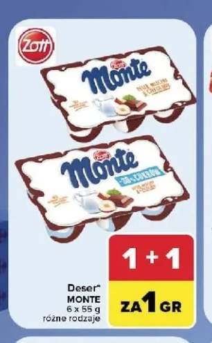 Deser Monte Zott 6-pak 55 g