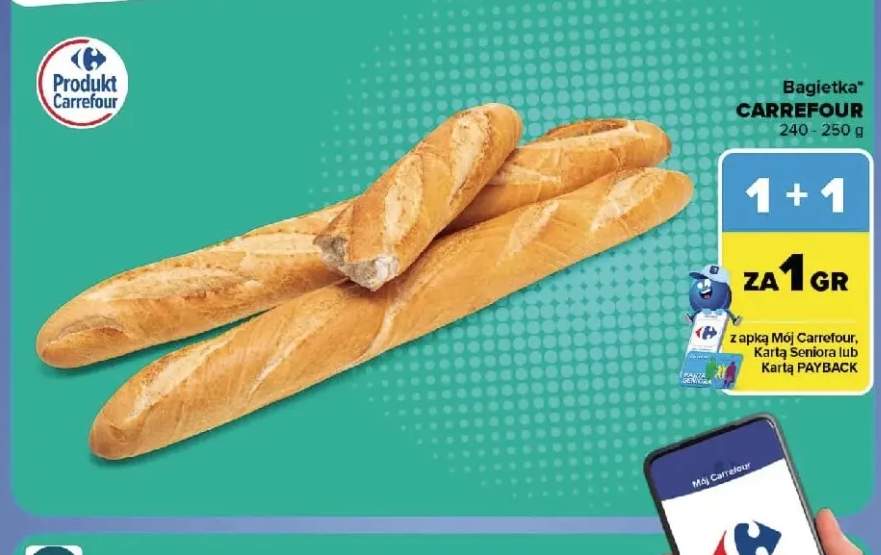 Bagietka Carrefour