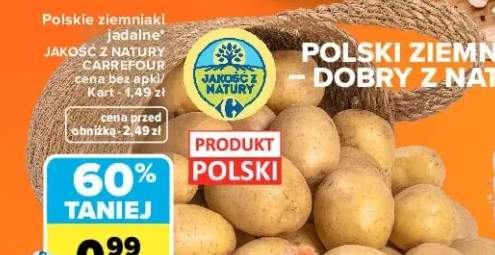 Ziemniaki polskie jadalne Carrefour Jakość z Natury