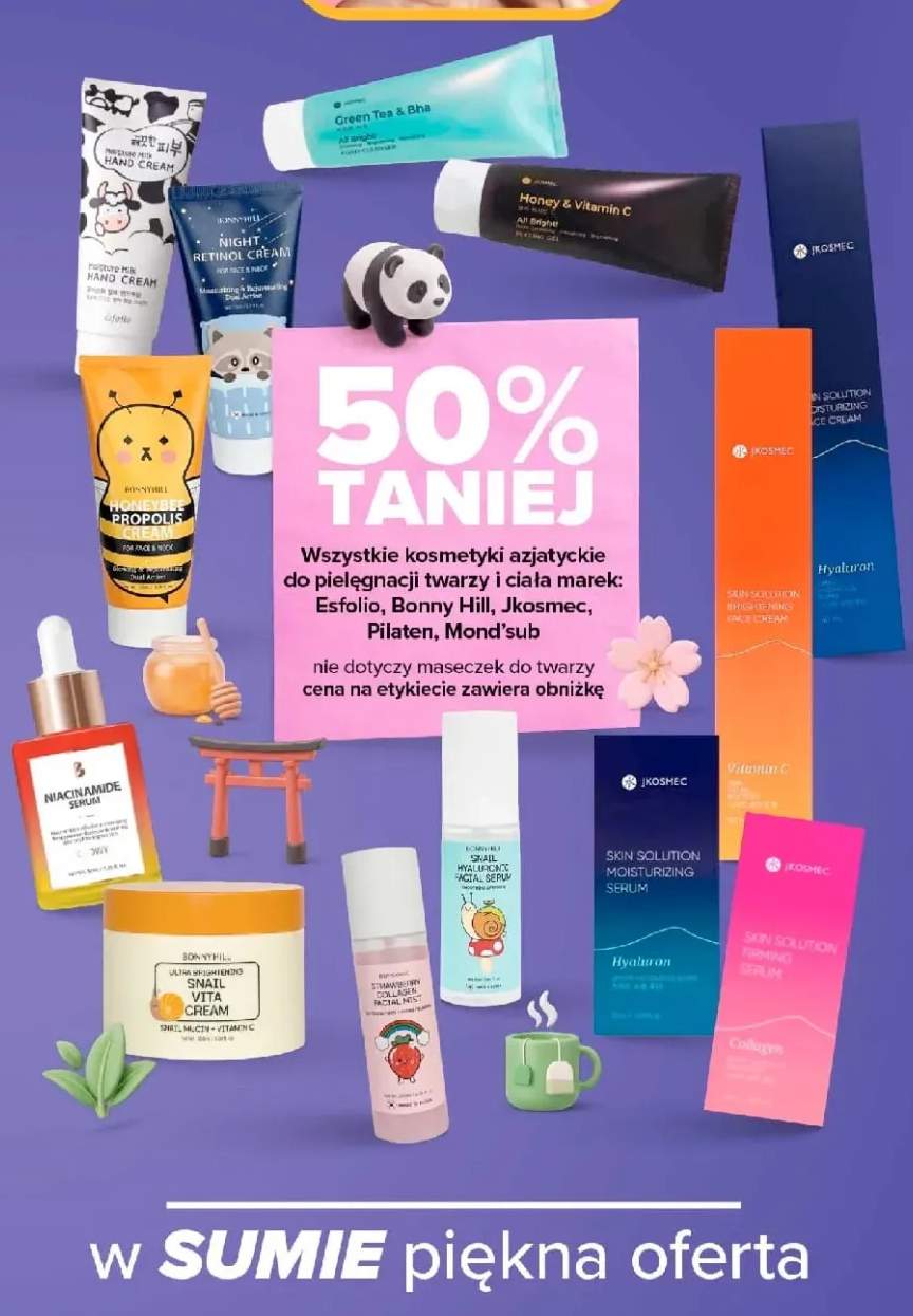 Mgiełka do twarzy Strawberry Collagen Facial Mist Bonnyhill +14 wariantów