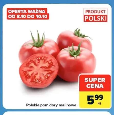 Pomidory malinowe polskie