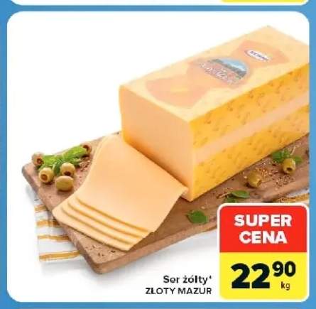 Ser żółty Złoty Mazur