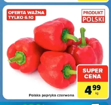 Papryka czerwona polska