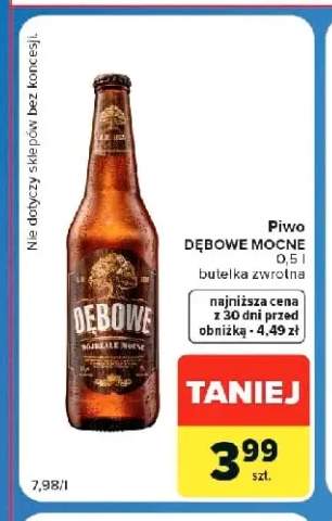 Piwo Dębowe Mocne