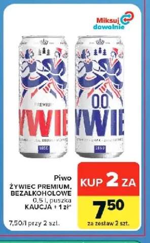 Piwo Żywiec Premium +1 wariant