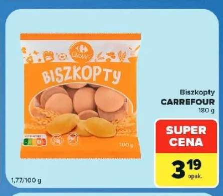 Biszkopty Carrefour
