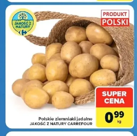 Ziemniaki jadalne polskie Jakość z Natury Carrefour