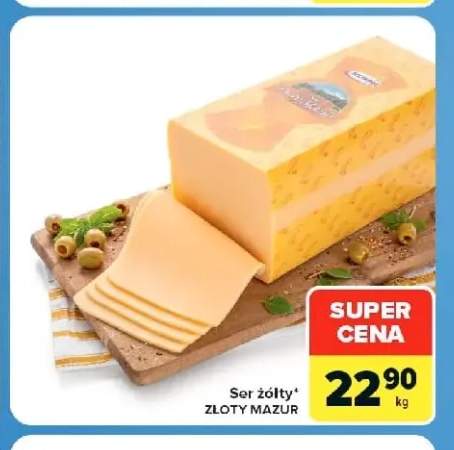 Ser żółty Złoty Mazur Mlekpol