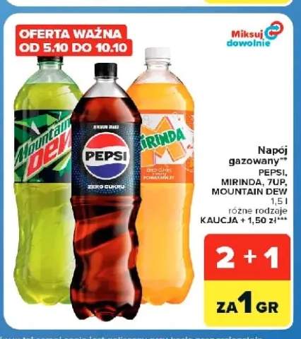 Napój gazowany Mountain Dew +3 warianty