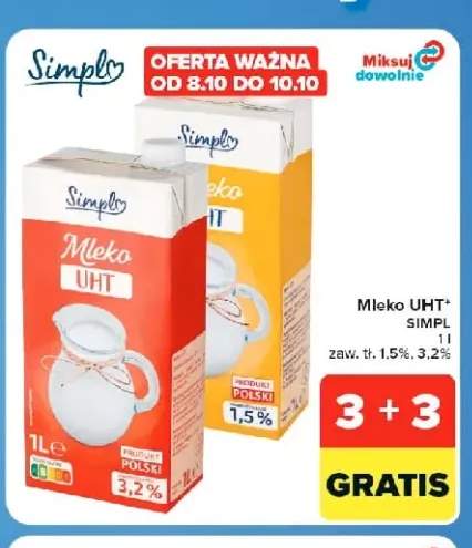Mleko UHT Simpl 3,2% +1 wariant