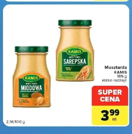 Musztarda sarepska Kamis +1 wariant