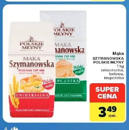 Mąka Szymanowska krupczatka Polskie Młyny +2 warianty
