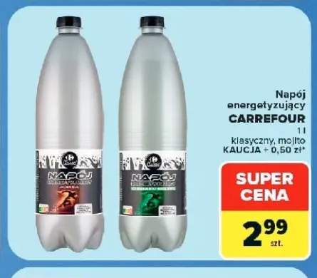 Napój energetyzujący Carrefour klasyczny +1 wariant