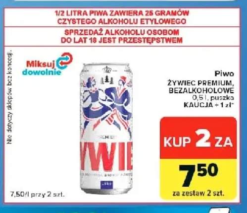 Piwo Żywiec Premium +1 wariant