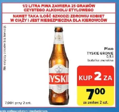 Piwo Tyskie Gronie