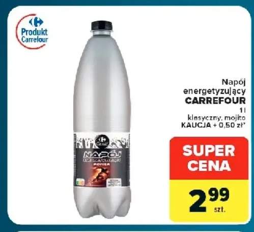 Napój energetyzujący Carrefour mojito +1 wariant