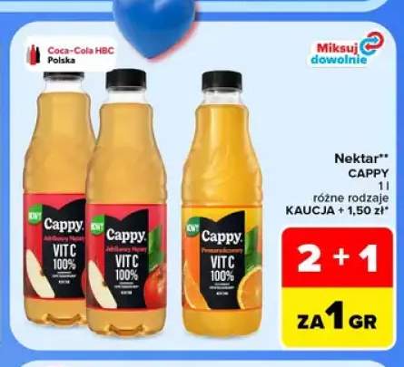 Nektar Cappy pomarańczowy +1 wariant