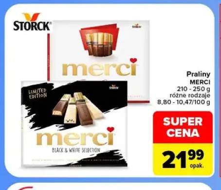 Praliny Merci