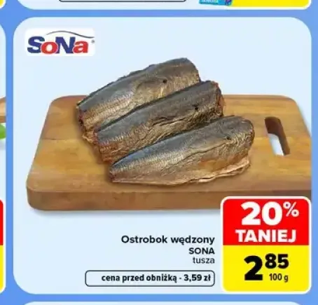 Ostrobok wędzony tusza Sona