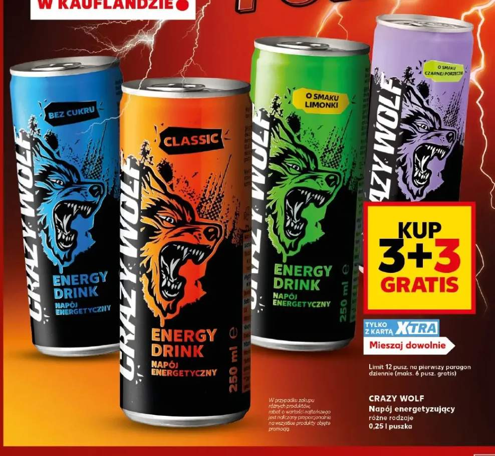 napój energetyczny