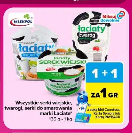 Serek puszysty naturalny Łaciate +3 warianty