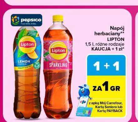 Napój herbaciany Lipton Lemon +1 wariant
