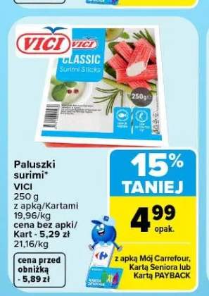 Paluszki surimi Vici