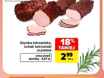 Szynka tatrzańska Olewnik +1 wariant