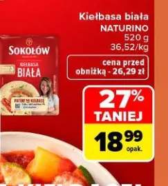 Kiełbasa biała Naturino Sokołów