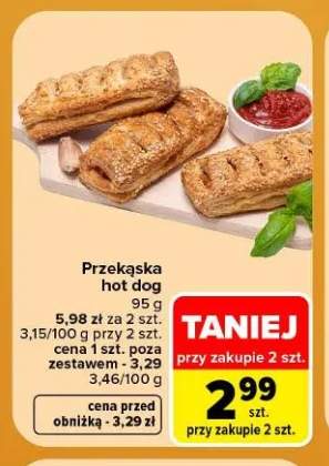 Przekąska hot dog