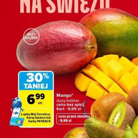 Mango duży kaliber